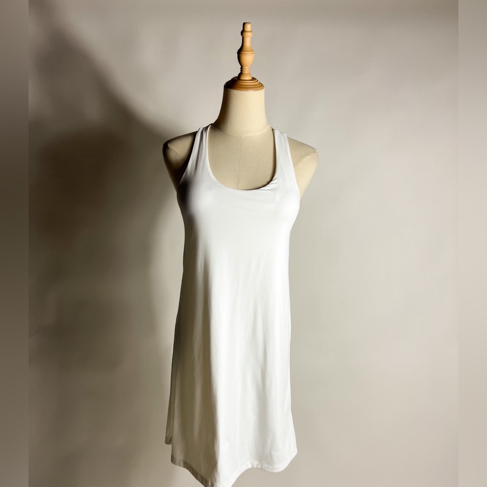 CALIA Built in Bra White Sports Tennis Dress Small